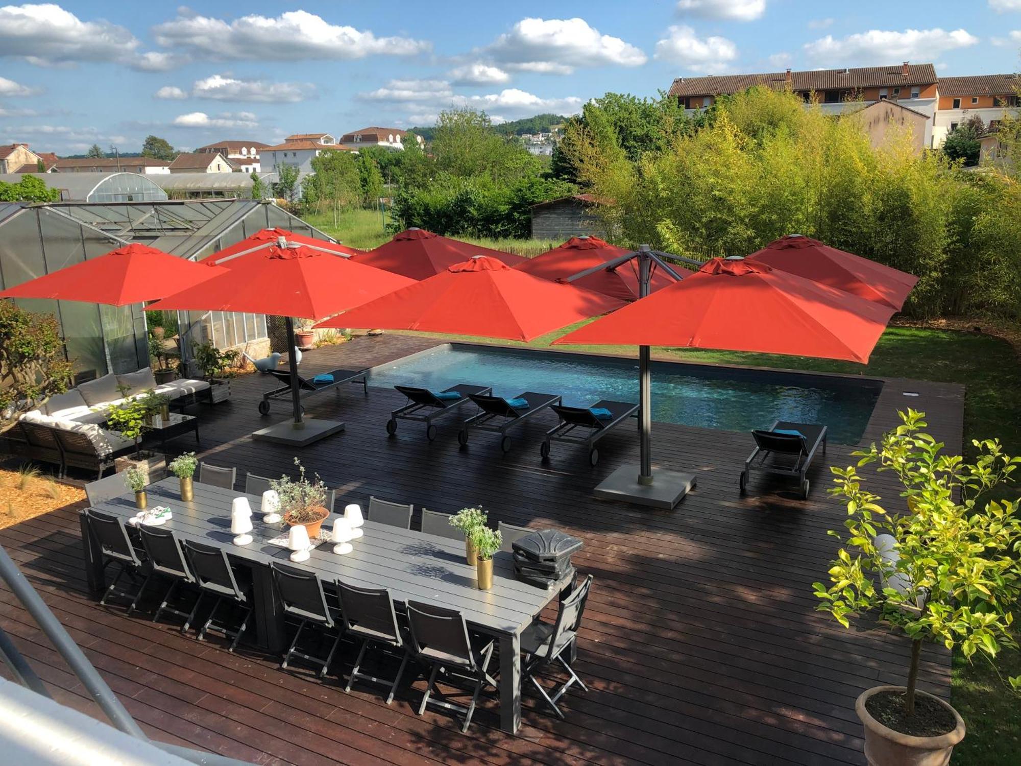 Demeure De Charme Vue Riviere Perigueux Piscine Parking Acomodação com café da manhã Exterior foto
